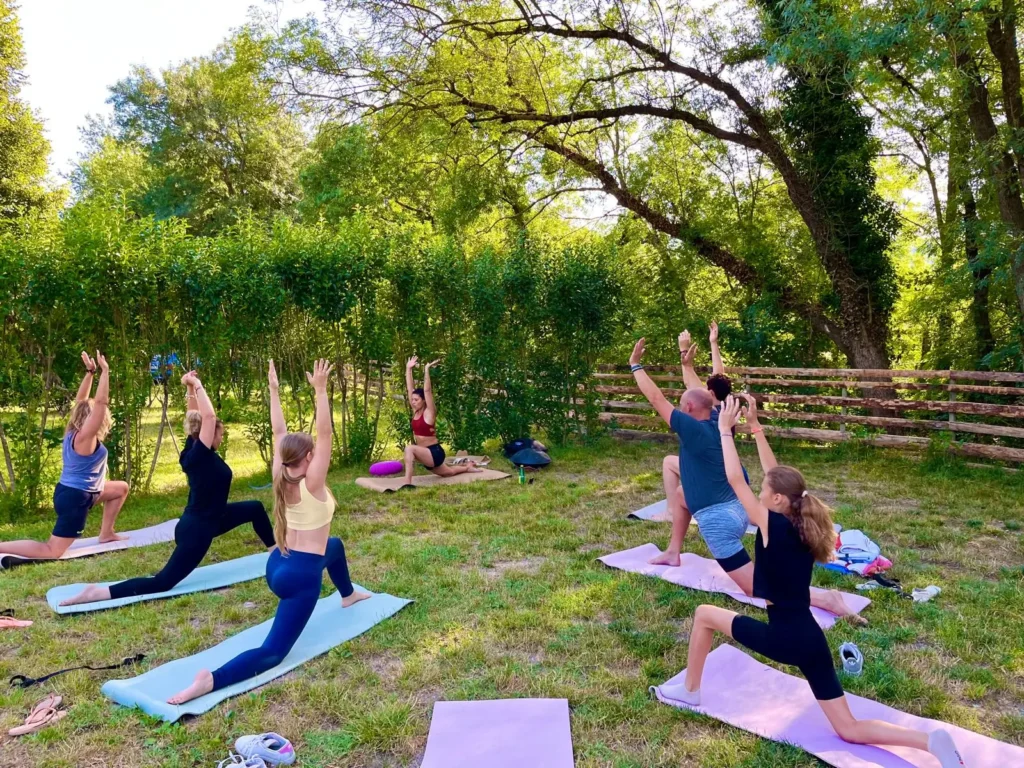 Animations yoga en Ardèche