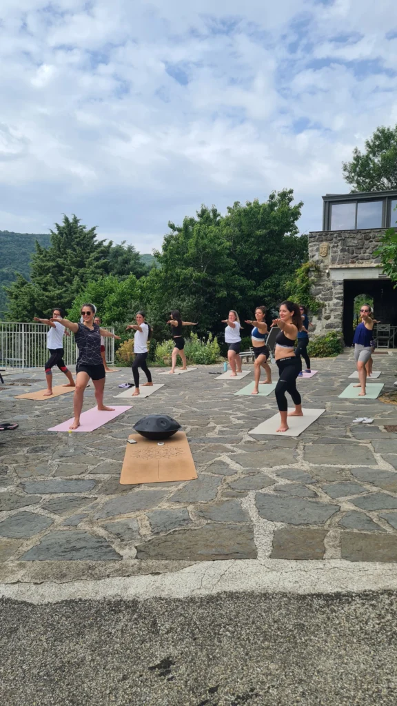 Animations yoga en Ardèche